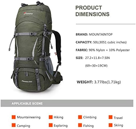 mountaintop 70l backpack