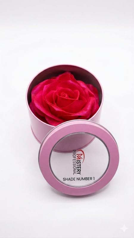 3D Rose Petal Blush with Highlighter (Magenta Mystique) | Flower Shaped Blusher for Natural Glow | Lightweight Buildable Long-Lasting Face Makeup-picture-24