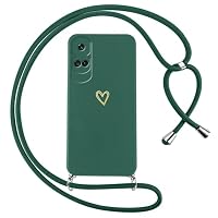 Vauki Funda Con Cuerda Para Honor 90 Lite 5G, Carcasa Silicona