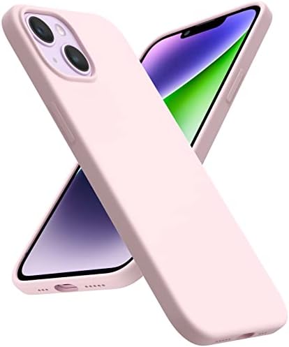 ACRONIX Compatible with iPhone 14 Case 6.1", Silky-Soft Touch Liquid Silicone Case Shockproof Rubber Case Full Body Protection Cover for iPhone 14-Midnight