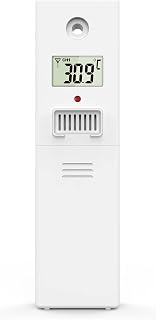Remote Sensor for WiFi Weather Station, Indoor Outdoor Temperature and Humidity
