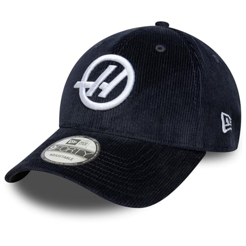New Era Cord 9FORTY HAASF1 NVY - Gorras para hombre, color azul marino, OSFM