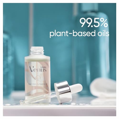 Gillette Venus Intimate Grooming Softening Oil for Bikini Pubic Hair and Skin, 1 oz - Thumbnail 2