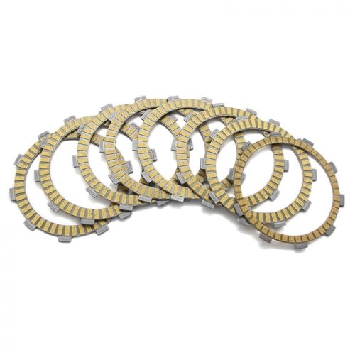 Motorcycle Clutch Friction Disc Plate Kit Compatible With Automotive Motorcycle Parts CB600F CBF600 NS250 CBR600F4i CBR600 CBR600RR VFR800 CB900F CBR900 VFR800F