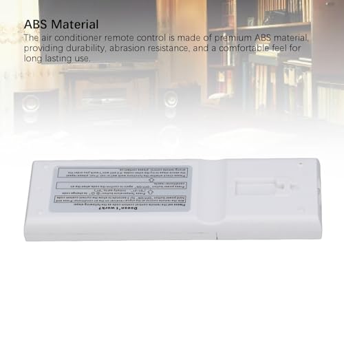 Fictory AC-Fernbedienung, kompatibel mit Mitsubishi-Modellen, langlebiges ABS, volle Funktionalität