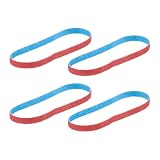 BANDFILE Belts, 0.38 in W, 0.10 in L, Coated, Ceramic, 120 GRIT, FINE, NOT Applicable,