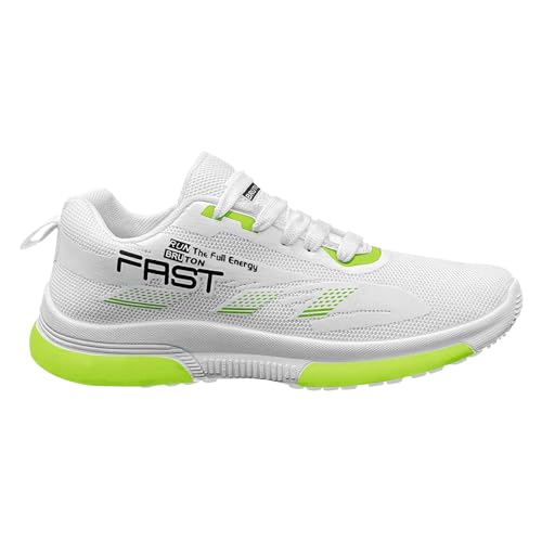 BRUTON Men's World Trending Shoes Running, Casual, Gym, Occasions, Sports Shoes - White - Image 4