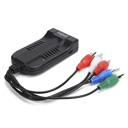 Convertidor YPBPR a HDMI adaptador compacto de vídeo 1080p para TV Box y DVD 3