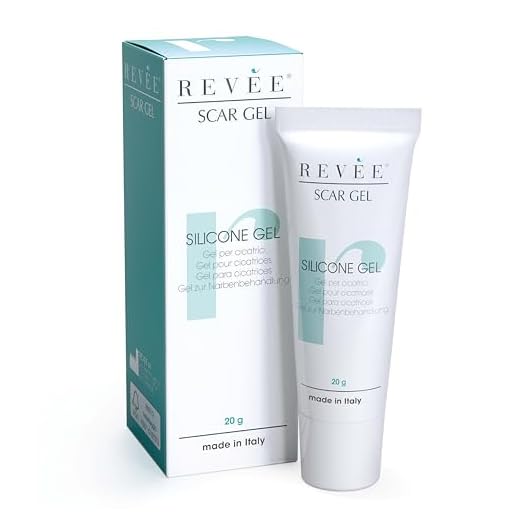 REVÉE Scar Gel Crema Cicatrici Chirurgiche - 100% Silicone, Gel Topico per Cicatrici, Crema Cicatrizzante Ferite, Gel Cicatrici