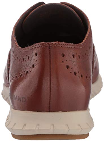 Cole Haan Women's Zerogrand Wing Oxford Closed Hole Ii, Woodbury Leather/Ivory, 10 B Us #TOP2