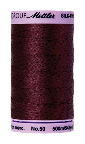 Hilo de Algodón Mettler Silk-Finish 547 yd, Rojo miniatura 1