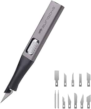 ノーチラス　アート　ナイフ Amazon | aurochs EZ-tools カービングナイフ DX12 (シルバー) 刃先11