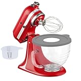 Glass Bowl Covers for KitchenAid 5 Quart Tilt-Head Stand Mixers Bowl Covers Lid,1 Pack