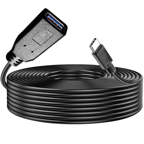 Adaptador USB C a USB 3.0 de 40 pies, USB tipo C macho a USB 3.0 hembra, adaptador Thunderbolt3 a USB compatible con iPad Pro 2019, Samsung Galaxy S21 S20 Plus Ultra Note 10, MacBook Pro