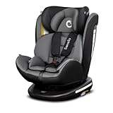 ISOFIX - SYSTEM + TOP TETHER: Eine stabile und schnelle Möglichkeit, den Kindersitz im Auto zu montieren. Das ISOFIX System reduziert bedeutend die Kräfte, die bei plötzlichem Bremsen oder Zusammenstoß auf das Kind wirken