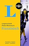  Langenscheidt Power Wörterbuch Französisch: Französisch-Deutsch/Deutsch-Französisch