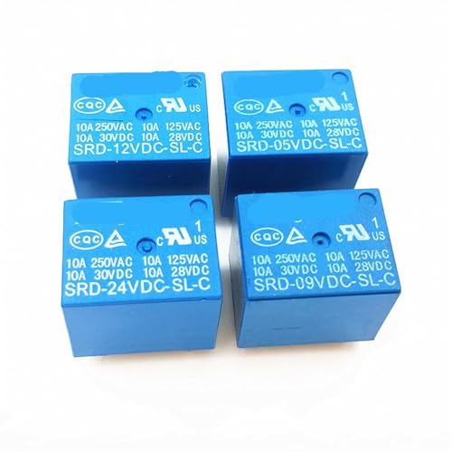 Relais SRD-12VDC-SL-C 10A pour isolation de puissance électrique