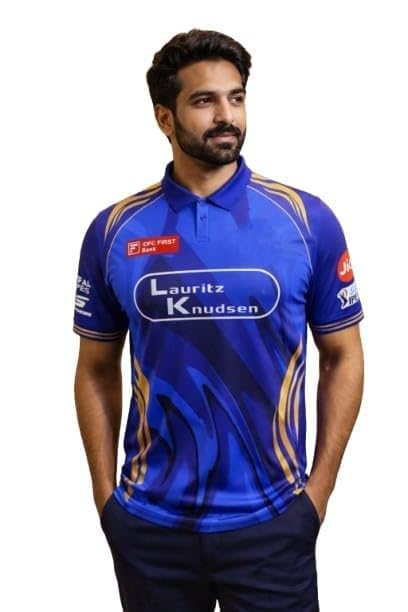 MI 2025 IPL Replica Jersey – Mumbai Indians Official Fan Edition Cricket Polo T-Shirt | Breathable Sports Polyester | Half Sleeve Match Day Supporter Jersey for Men & Women-image-22