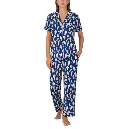 Image of kate spade new york Women's Kate Spade New York Women's Cropped Pant Pj Set
