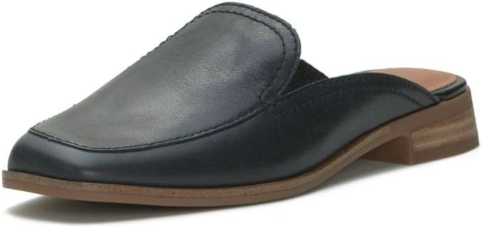 Lucky Brand Women's Lisinda Slide Loafer Flat, Black, 8.5