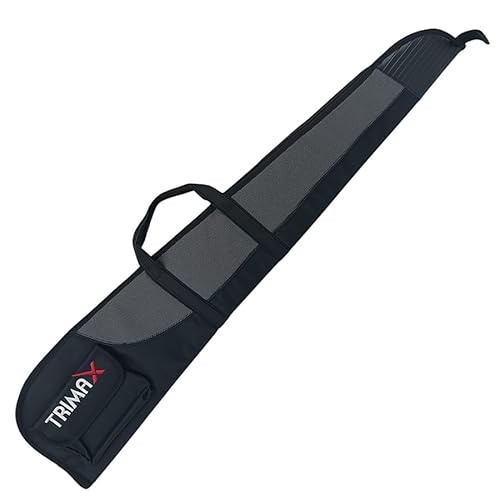 Trimax Housse de carabine noire et grise (115 cm) | Housse de protection pour armes longues (115 cm)