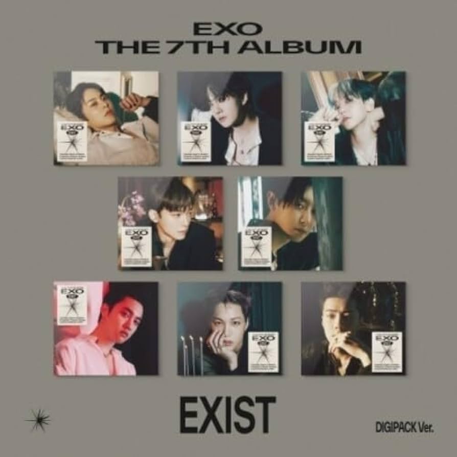 EXO エクソ CD DVD EXO エクソ EXIST / 7TH FULL ALBUM (Digipack Ver.)