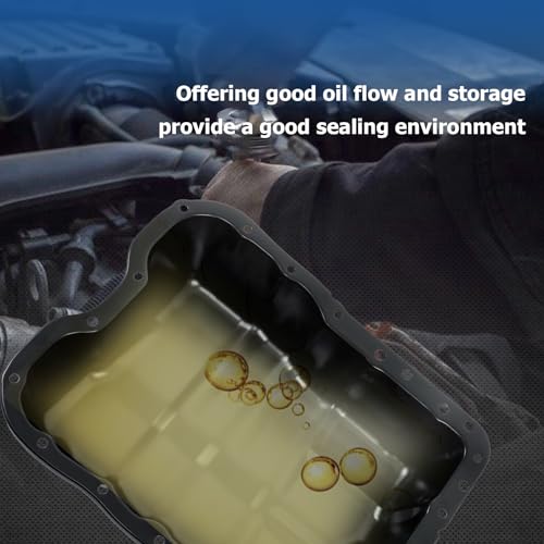 Engine Oil Pan Replacement for Mitsubishi Lancer 2009-2017 l4 2.4L Replacement for Mitsubishi Outlander Sport 2012-2017 MN187236 by WFLNHB - Image 4