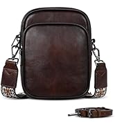Small Crossbody Bag for Women Leather Purse Anti Theft Phone Bag with RFID Blocking Card Sl...