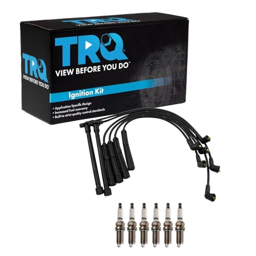 TRQ Iridium Spark Plug Kit for Nissan Frontier/Xterra (2002-2004)