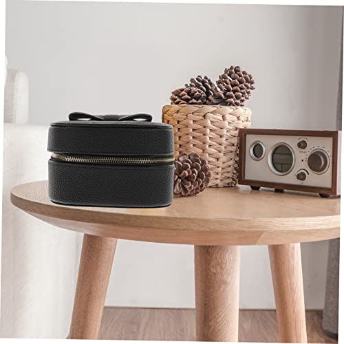 Rangement boîte d'anneau et bijoux boîte de voyage compacte
