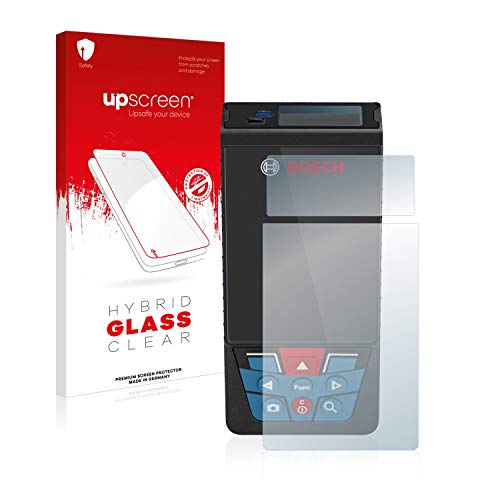 upscreen Pellicola Protettiva per Bosch GLM 120 C Protezione Schermo Hybrid Glass - 9H Durezza