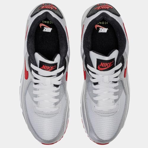NIKE AIR MAX 90 Adult DX4233-001 (Photon DUST/University RED), Size 132