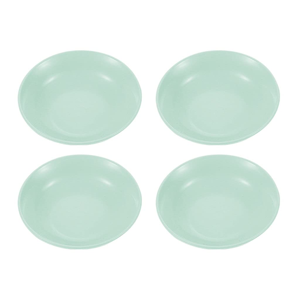 XYIANG Dipping Dish Dip Bowls 3.3 Inch Dipping Bowl Snack Ice Cream Bowl Dessert Small Bowl Suitable for Home Kitchen Restaurant Gift 4 Pieces Appetizer Plate Seasoning Dish (1)