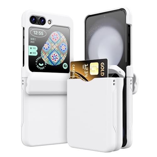 Etui Z Flip 6 Asuwish SGPZDCK Blanc antichoc à découpes laser