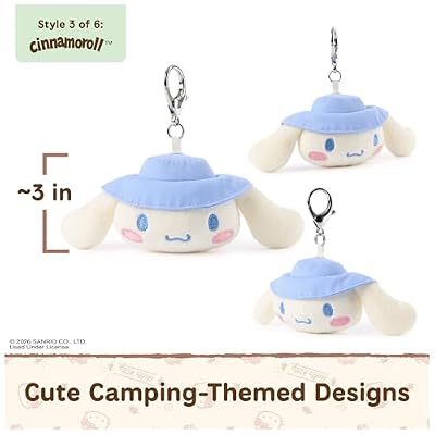 GUND Sanrio Hello Kitty and Friends Camping Surprise Plush Toy, Mystery Unboxing Stuffed Animal for Ages 1 and Up, Multicolor, 3.5 (1 of 6 Styles)