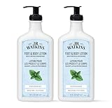 J.R. Watkins Daily Moisturizing Body Lotion, Peppermint, 18 fl oz, 2 Pack