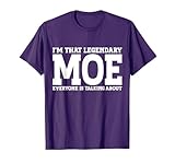 Moe Surname Funny Team Family Last Name Moe T-Shirt