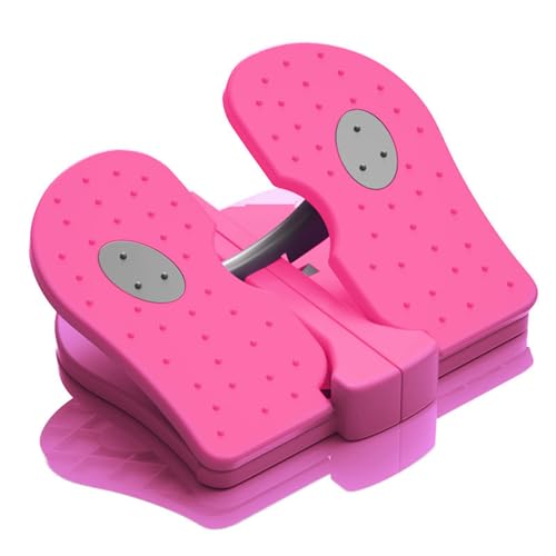 Máquina de Ejercicio Foot Stepper Plegable Rosa