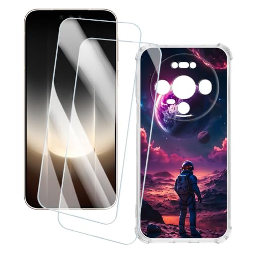 Huawei Mate 90 5G�ƌ݊��������� �P�[�X�������K���X | �F����s�m | 6.75" �A�[�g�v�����g�P�[�X�J�o�[��2������X�N���[���v���e�N�^�[ 9H�d�x�Ϗ����t�B����
