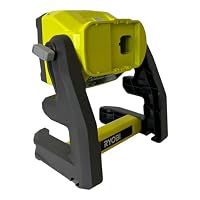 RYOBI 18 V ONE+ Akku-LED-Strahler RLFD18-0 (360° drehbarer Kopf, LED's mit 3 Leuchtstufen, 500, 1.100 und 1.800, kompakte Leuchte, ohne Akku und Ladegerät), Grün – Ansicht 5