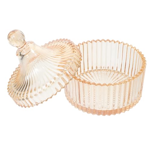 EXAOMBLE Frascos De Boticario Porta Hisopos Tarro Dulces Organizador Maquillaje