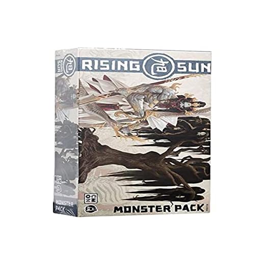 Asmodee- Rising Sun Monster Pack Espansione Gioco da Tavolo con splendide Miniature, Colore, 10303