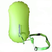 Bouée De Nage E-Onfoot – Sac De Dérive Gonflable, 48x29 Cm, Flottabilité 10 Kg, PVC écologique, Très Visible, Sécurité Aquatique