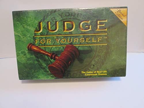 Pressman board game Judge for Yourself