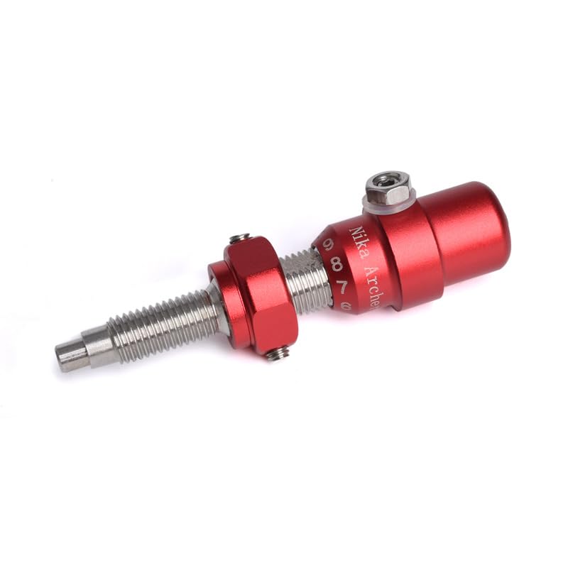 Couches de tir à l'arc Cushion Plunger Acier Inoxydable Bouton Plunger Réglable RH/LH pour Arc Recurve Sport Accessoires