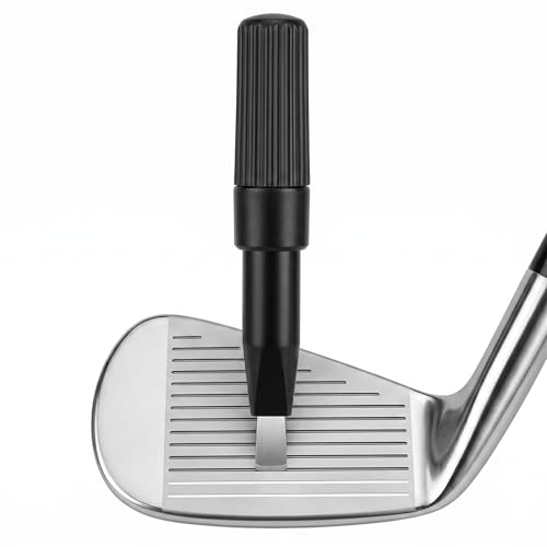 Quwiunx Golf Club Groove Sharpener with Upgraded Rotatable Cleaning Blade SKD11 Steel Club Cleaner for U-Groove & V-Groove, Portable Golf Wedge Groove Sharpener Tool, Ideal Golf Gifts for Men