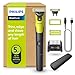 Philips OneBlade 360 Autentico Collegato Rasoio elettrico per viso e corpo, regolabarba e spazzola, lama 360 e originale, pettine regolabile 5in1, kit per il corpo, custodia da viaggio, QP4631/65 immagine