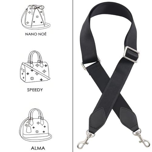 Image of Purse Strap Replacement Crossbody Handbag Stripe Wide Adjustable