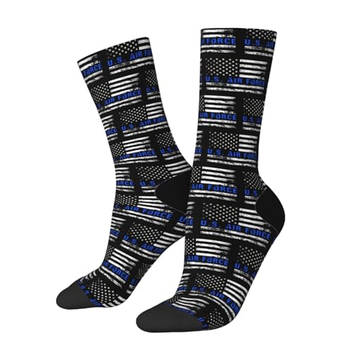 Us Air Force Socks For Men Women Gift Sport Crew Socks Funny Wicking Socks