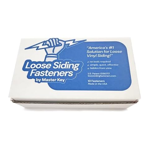 Loose Siding Fasteners Vinyl Repair Pack Cover